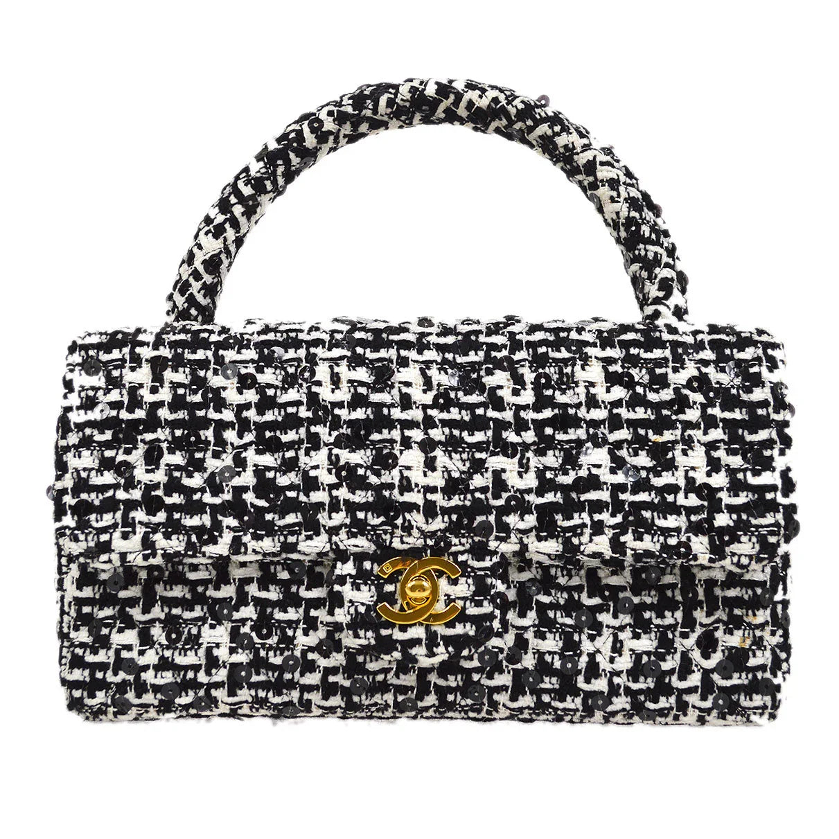香奈儿(Chanel)1994 Tweed Top Handing Bag