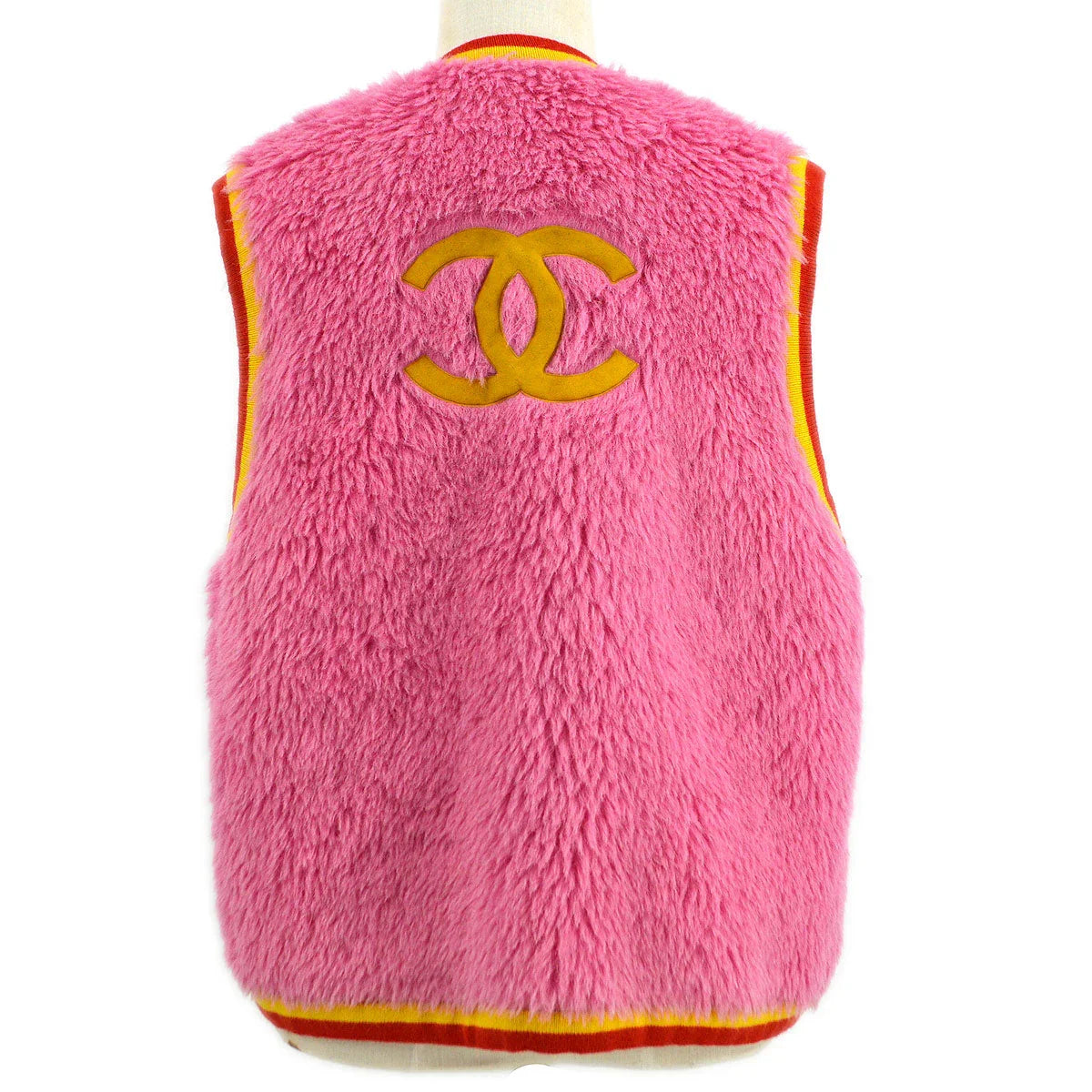 Chanel Fall 1994 CC open front vest #38