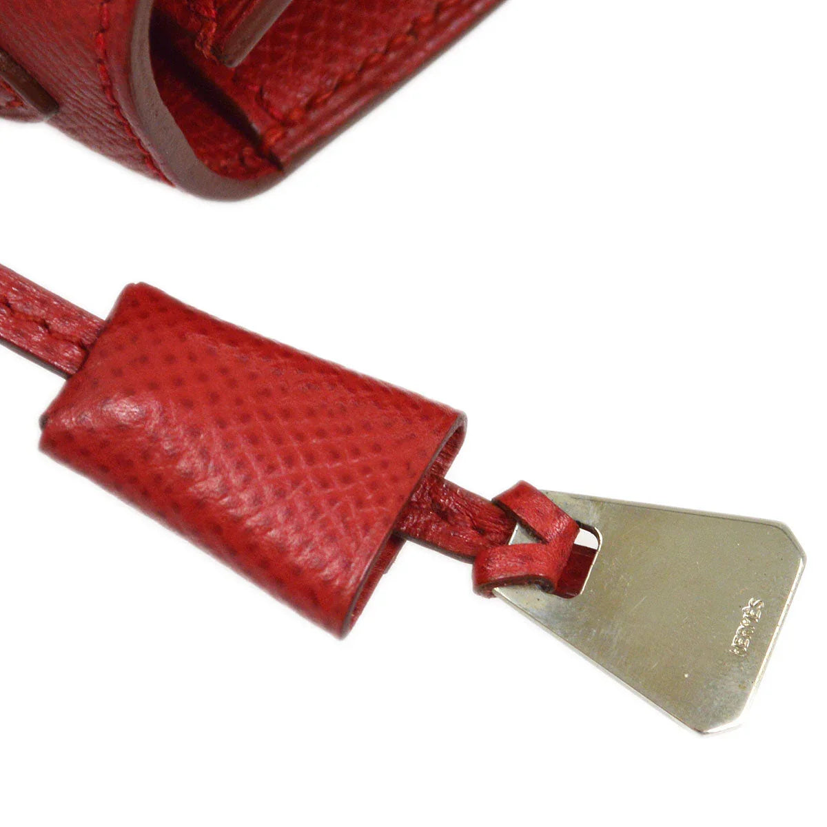 HERMES * 1999 Mini Kelly 20 SELLIER Rouge Vif Courchevel