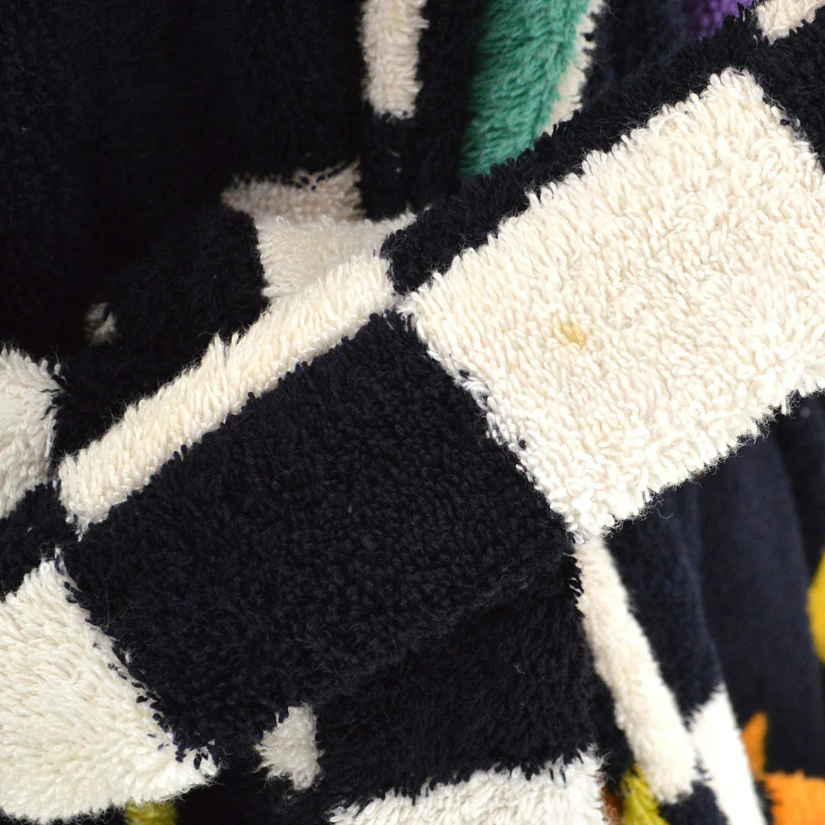 CHANEL 1995 Spring CC check-print bathrobe #36
