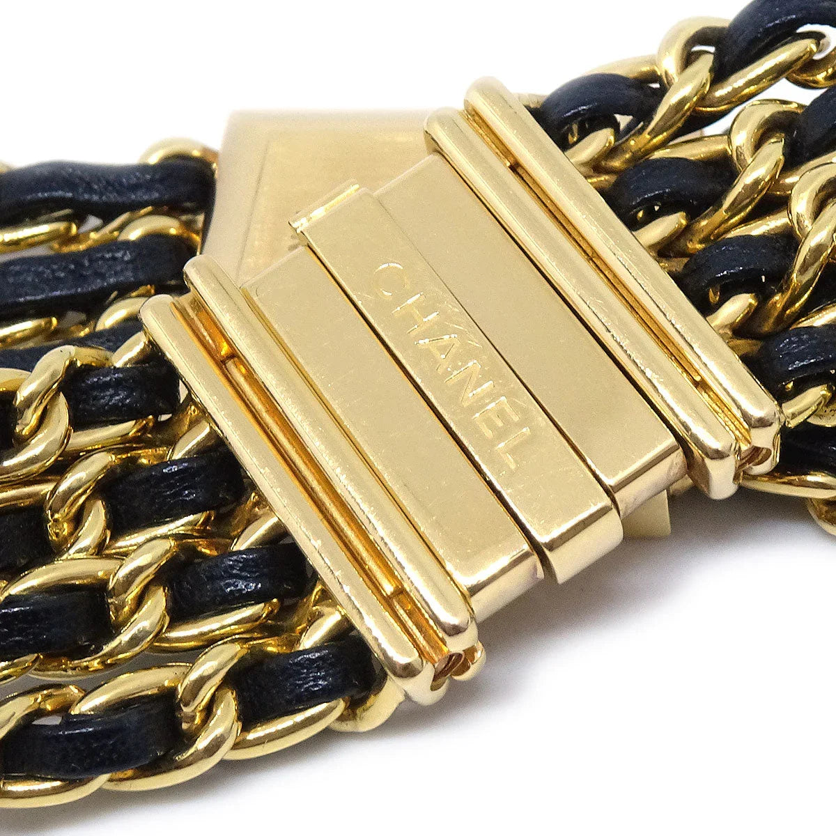 Chanel Mademoiselle Watch 18KYG #L