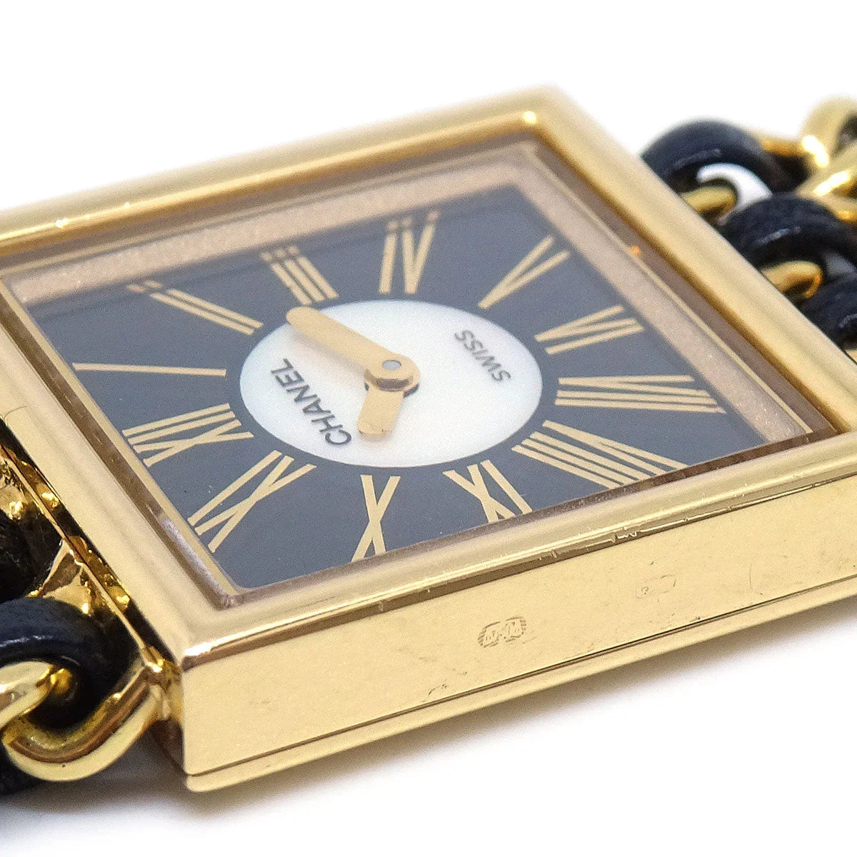 Chanel Mademoiselle Watch 18KYG #L