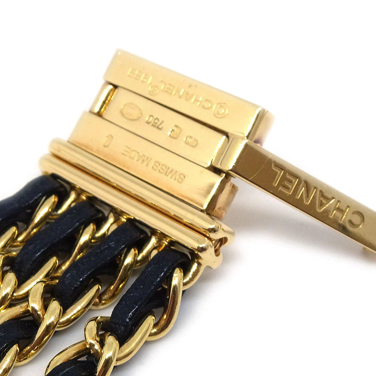 Chanel Mademoiselle Watch 18KYG #L