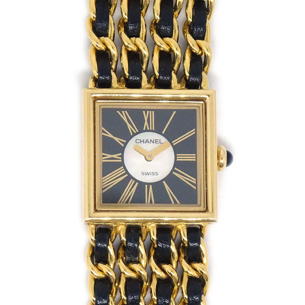 Chanel Mademoiselle Watch 18KYG #M