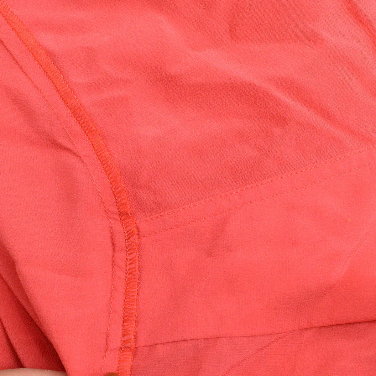 Chanel logo-button silk shirt #38