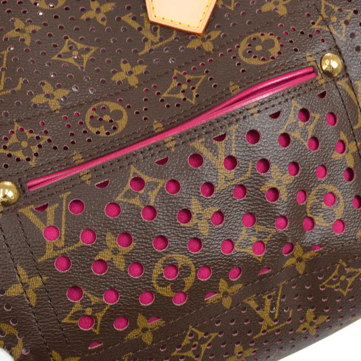 LOUIS VUITTON 2006 SPEEDY 30 MONOGRAM PERFO M95180