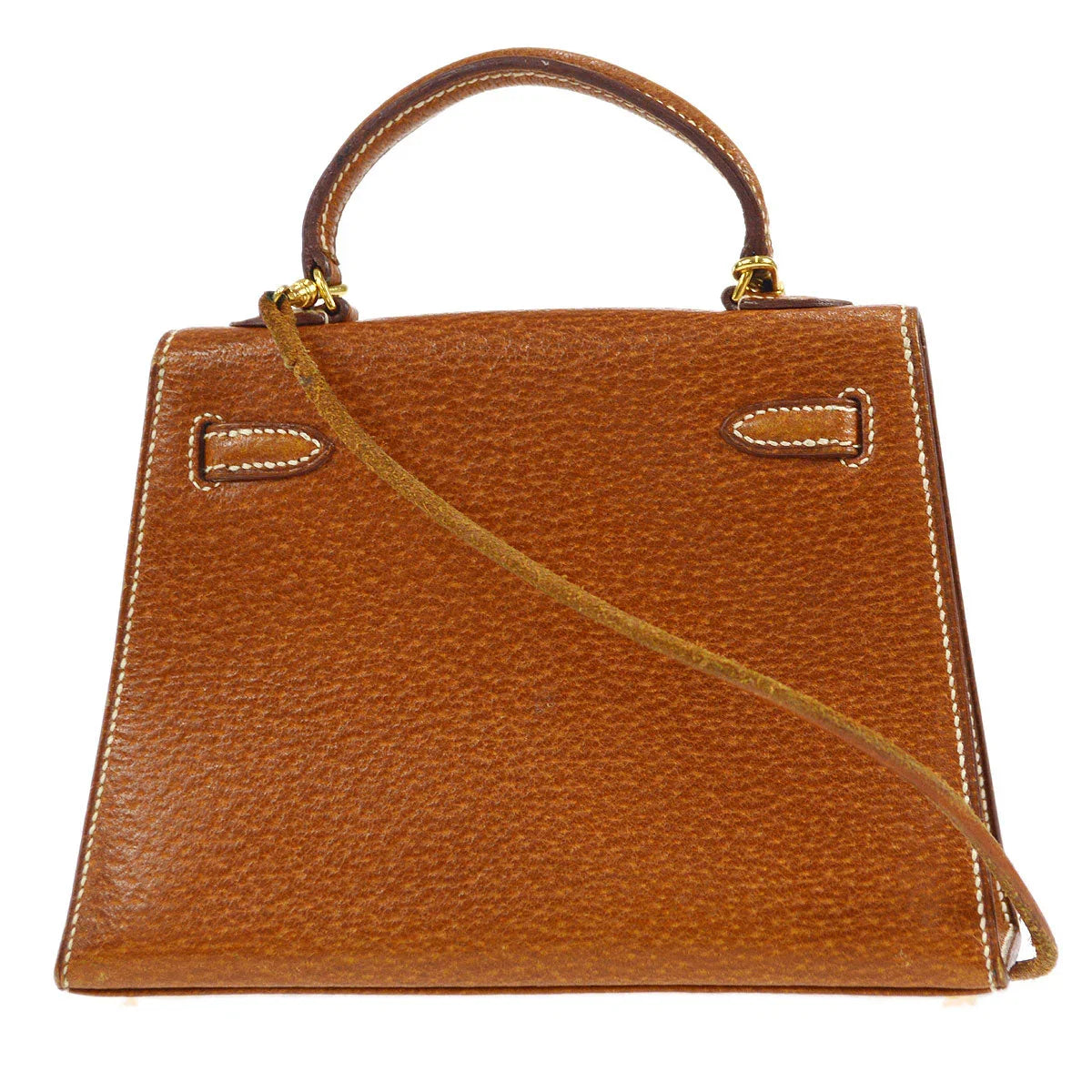 Hermes * Gold Porc Kelly 15 Sellier