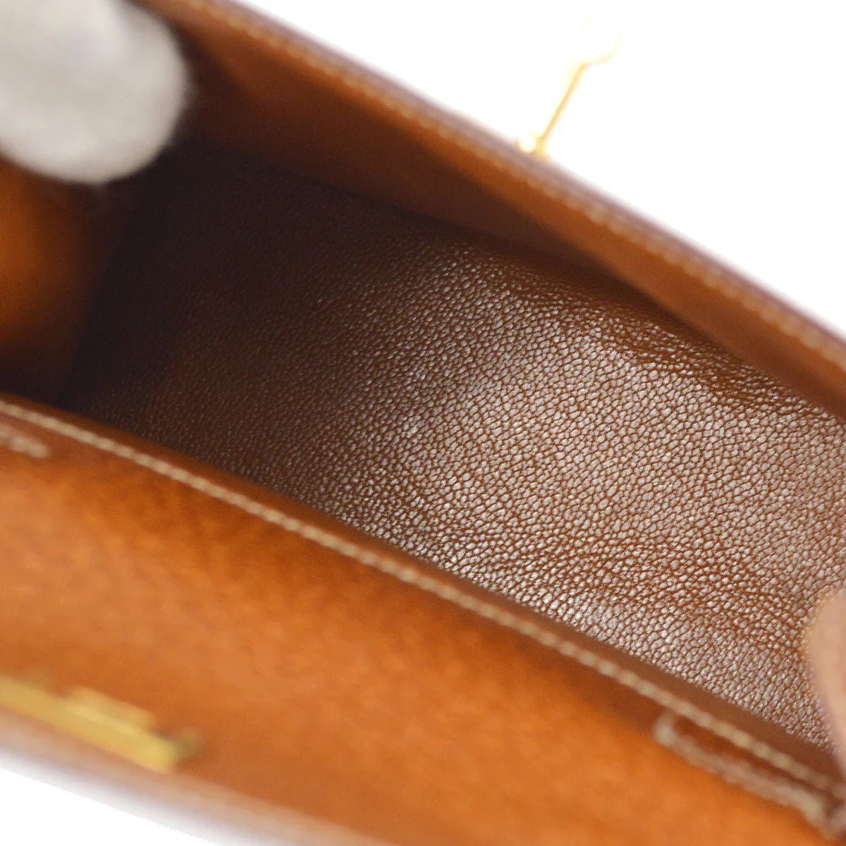 Hermes * Gold Porc Kelly 15 Sellier