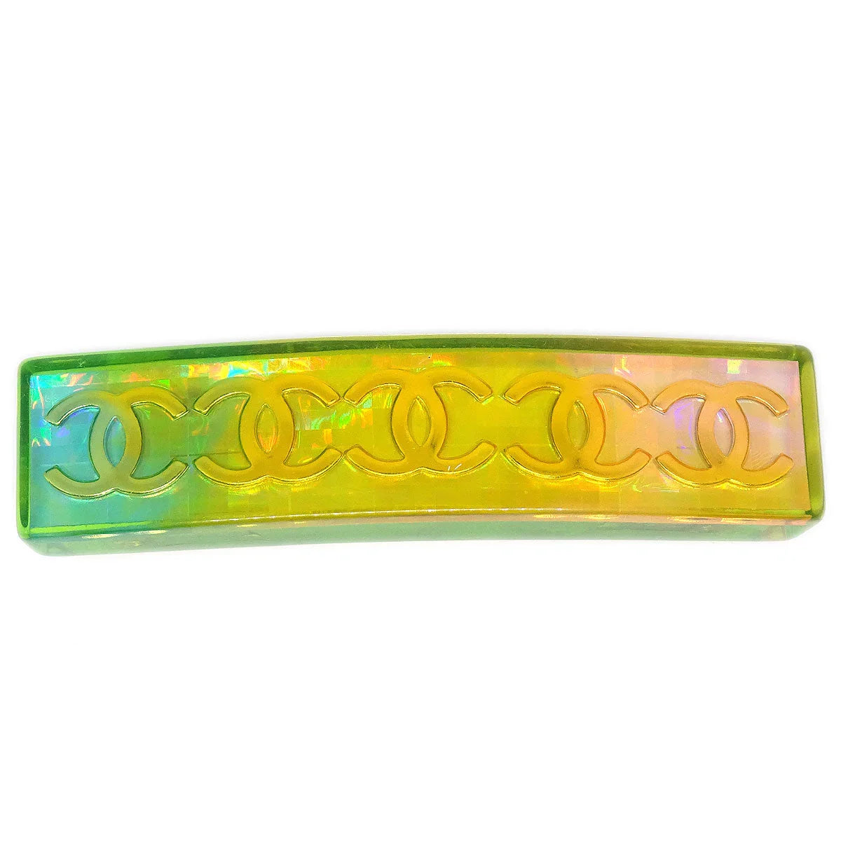 香奈儿(Chanel)1997彩虹卢西特(Lucite)发夹袋61