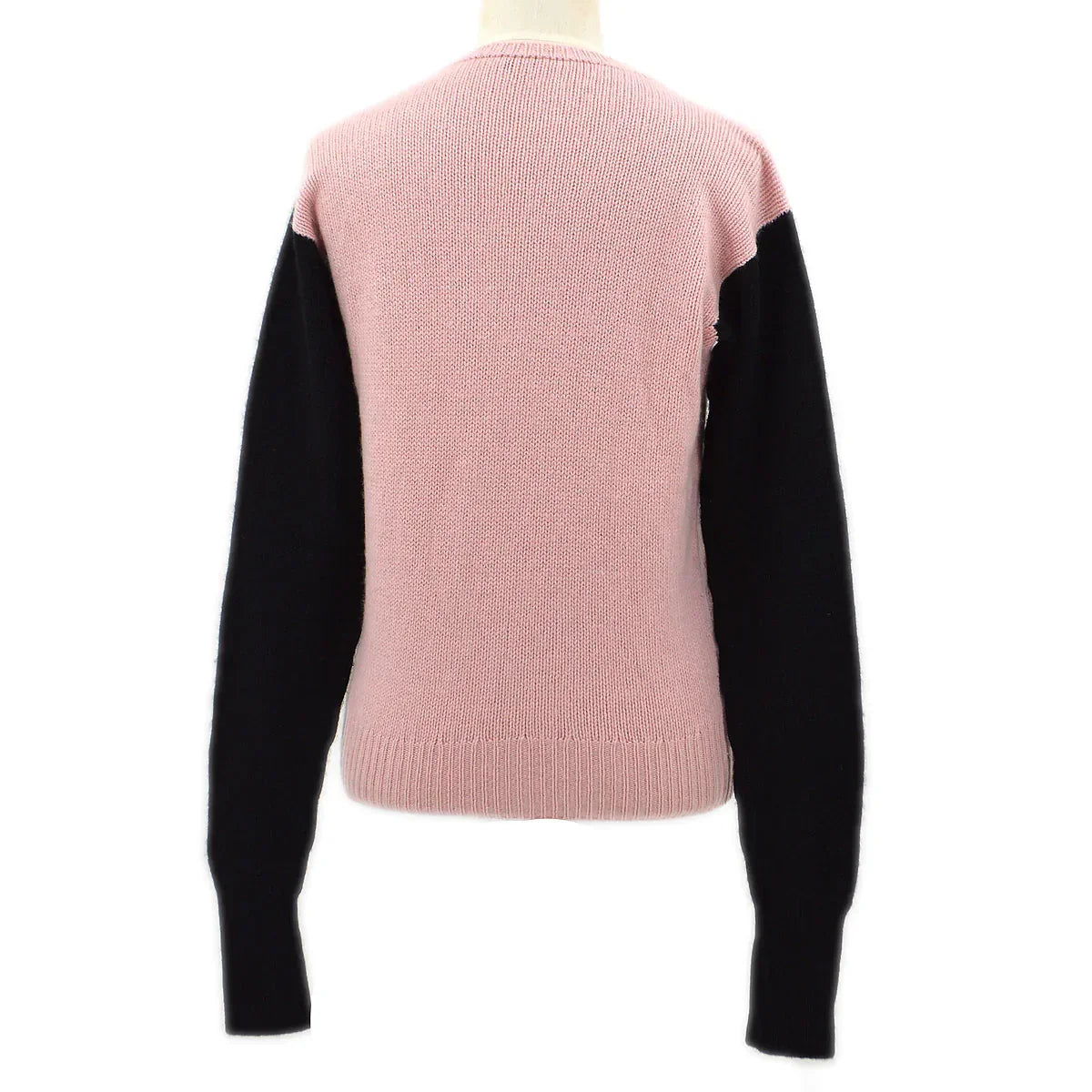 Chanel 1995 Fall shoe motif cashmere jumper