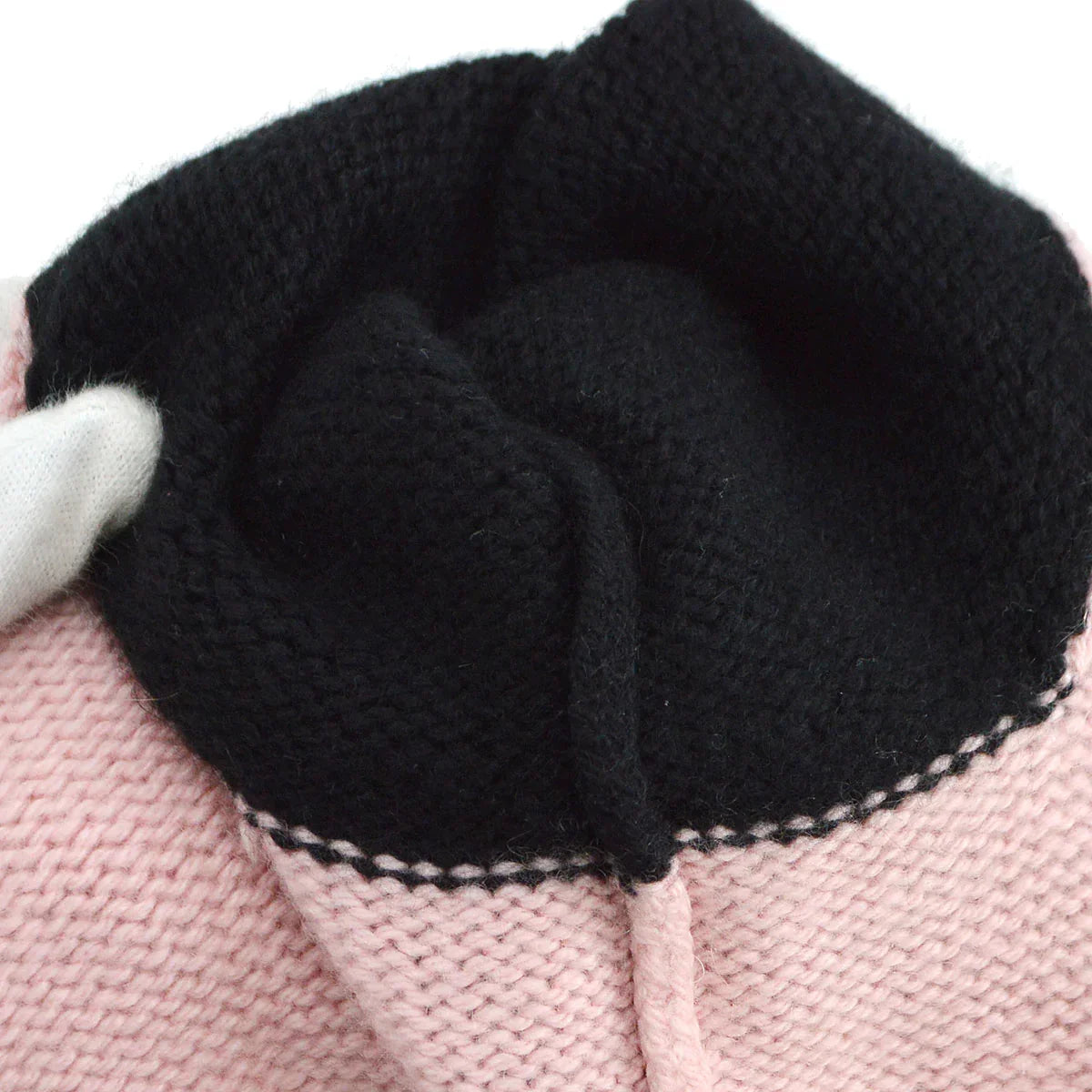 Chanel 1995 Fall shoe motif cashmere jumper