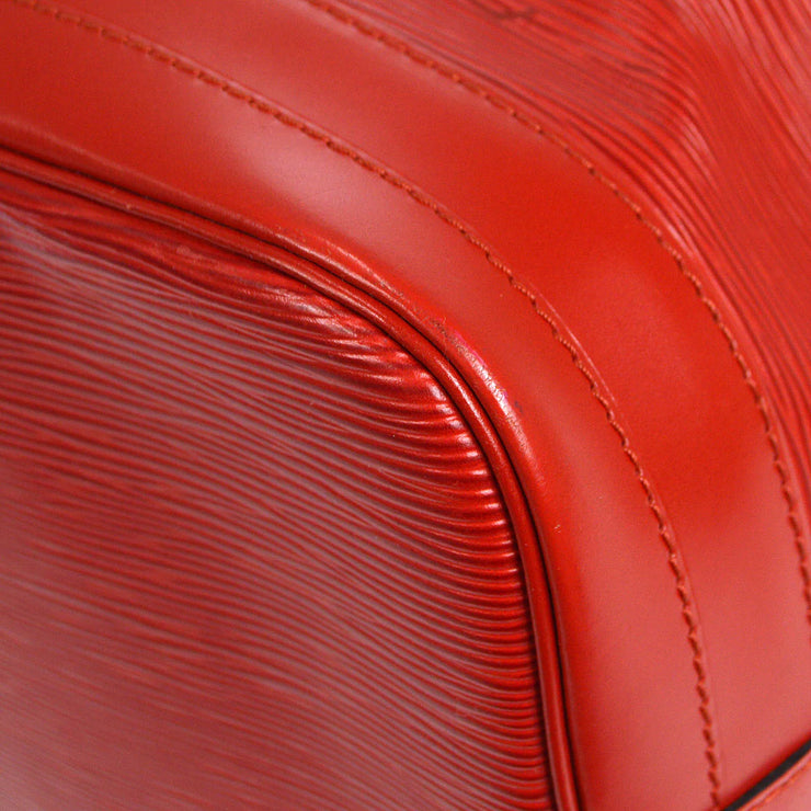 Louis Vuitton 1996 Red Epi Noe M44007