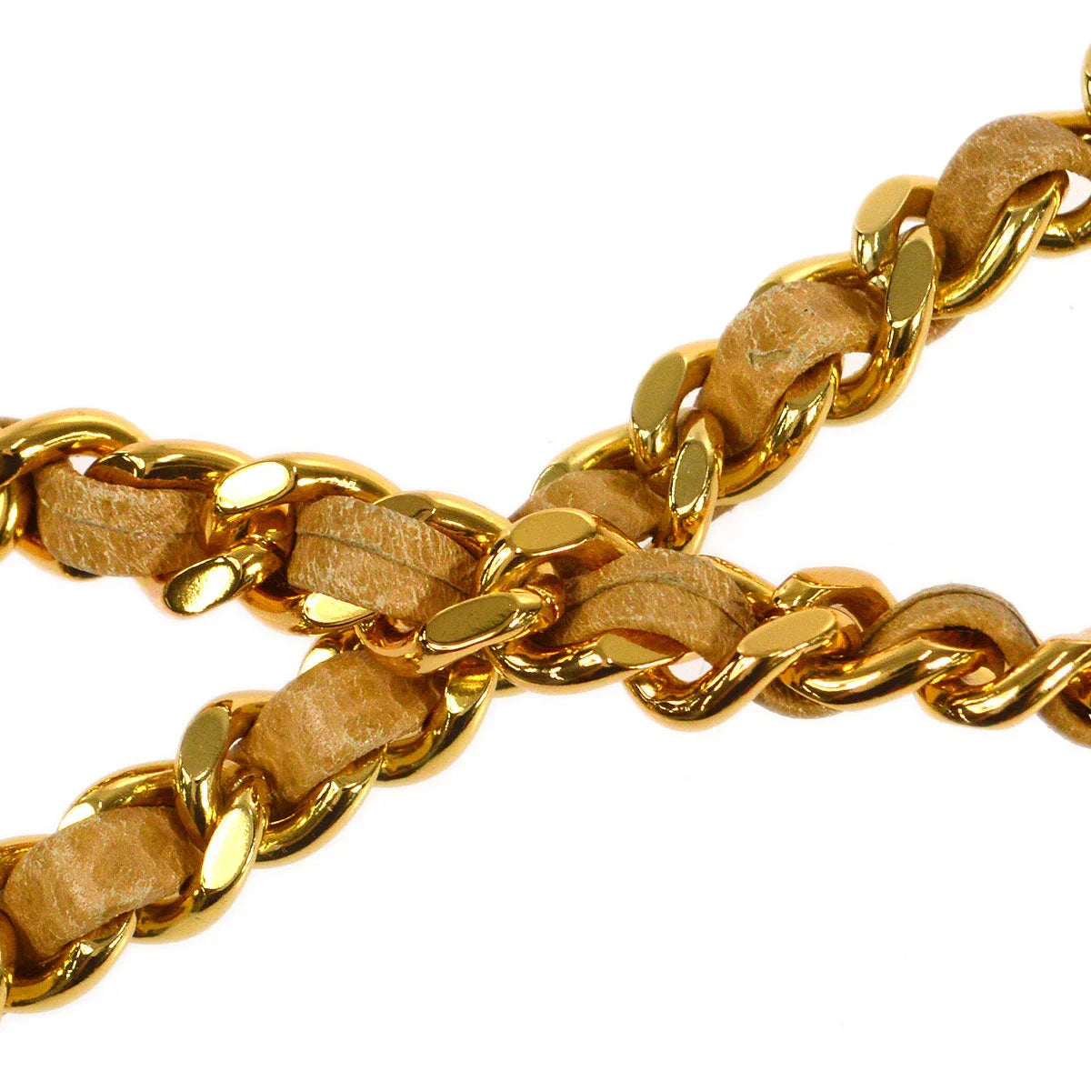 Chanel 1996-1997 Beige Caviar Timeless WOC Wallet on Chain
