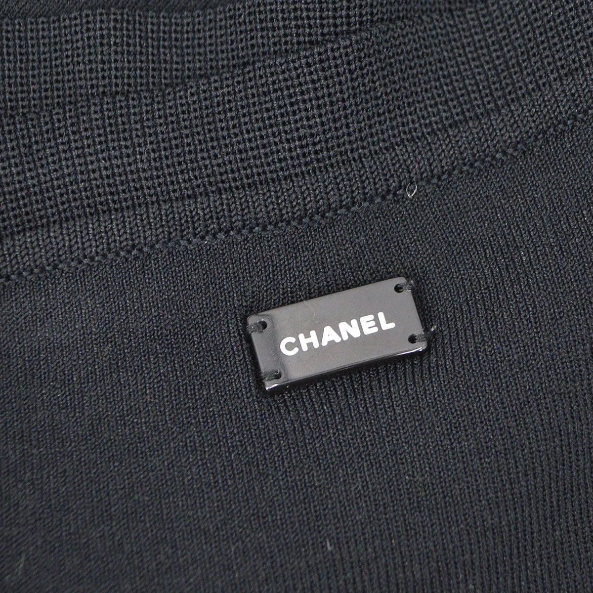 Chanel 2003#38绑腿裤黑色