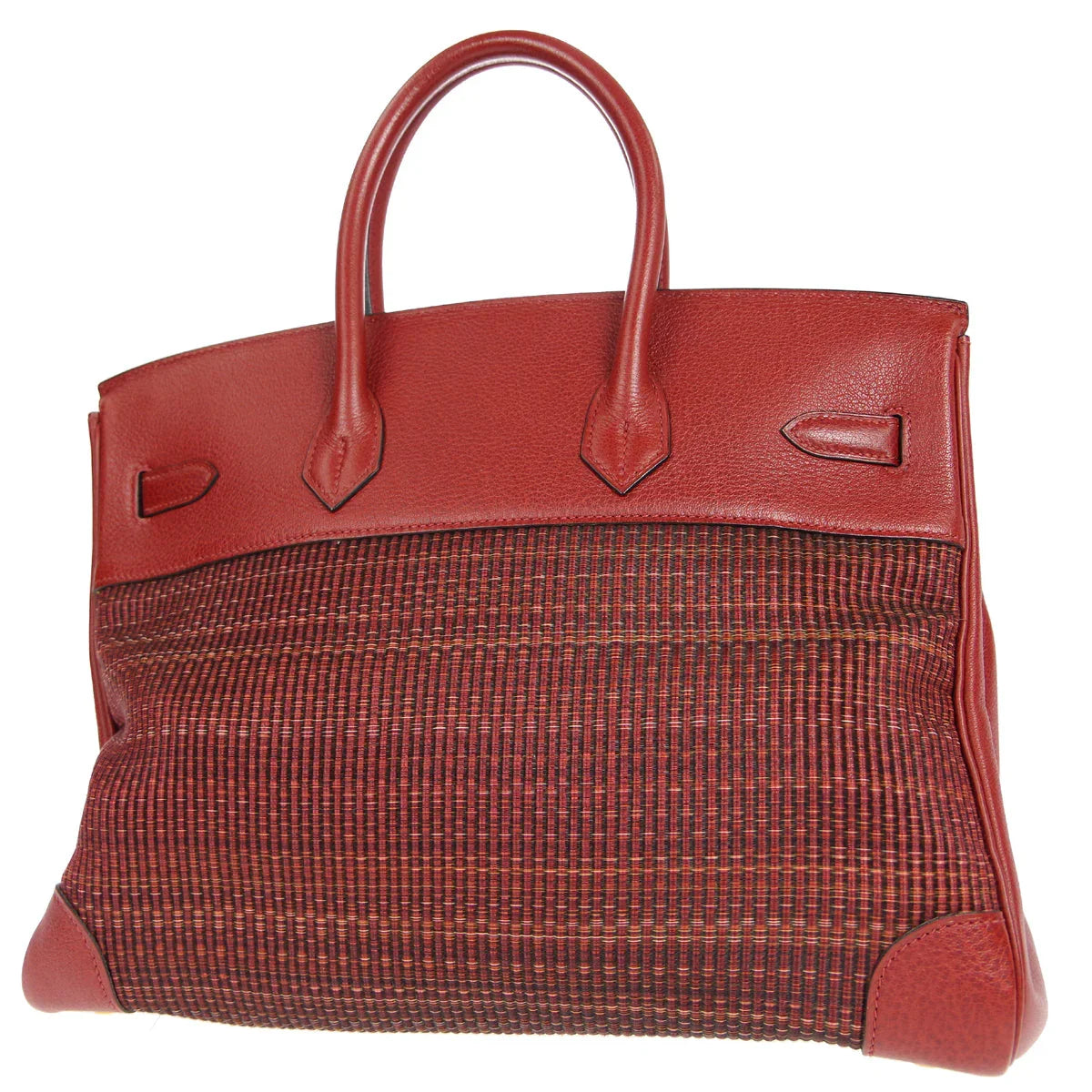 爱马仕2002 Birkin 35 Crinoline Rouge