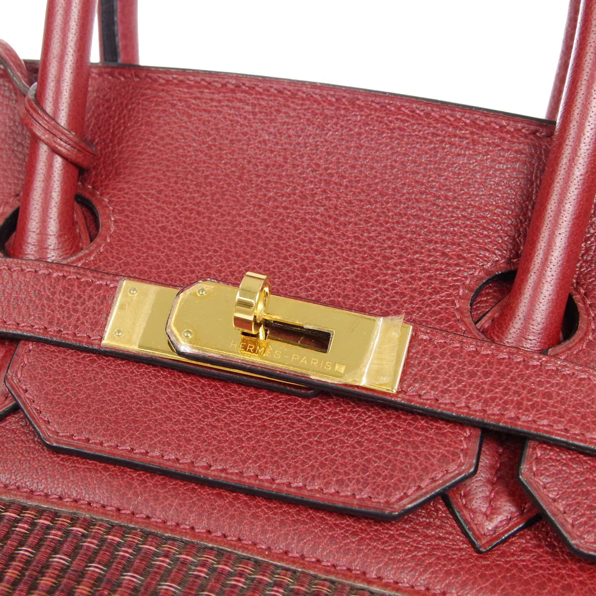 爱马仕2002 Birkin 35 Crinoline Rouge