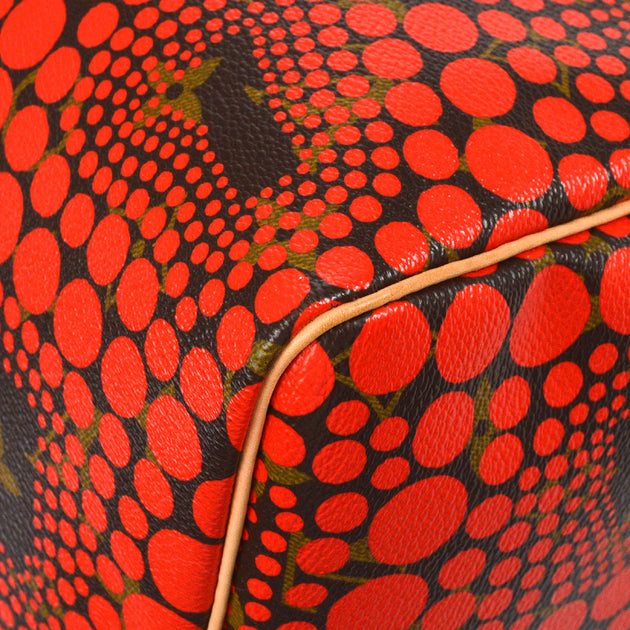 Louis Vuitton 2012 x Yayoi Kusama Speedy 30 Monogram Town M40693 – AMORE  Vintage Tokyo