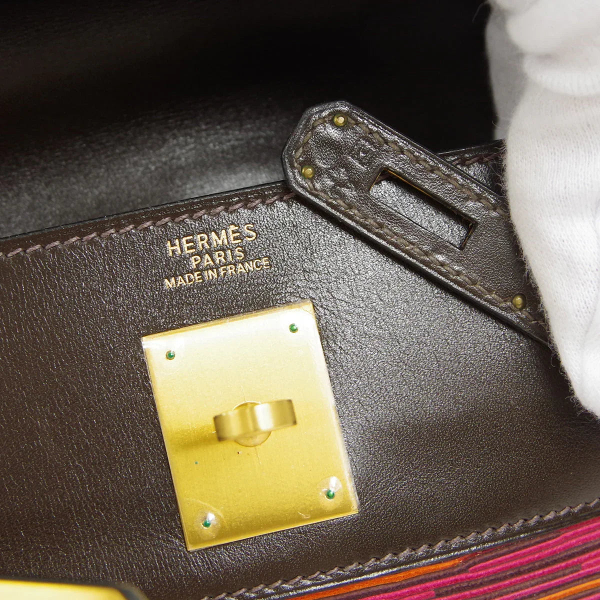 HERMES 2004 KELLY 32 RETOURNE Vibrato