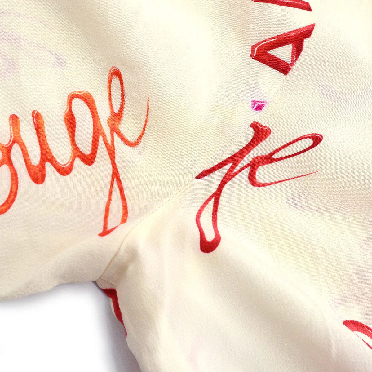 Chanel 1996 Spring logo-print silk T-shirt #40