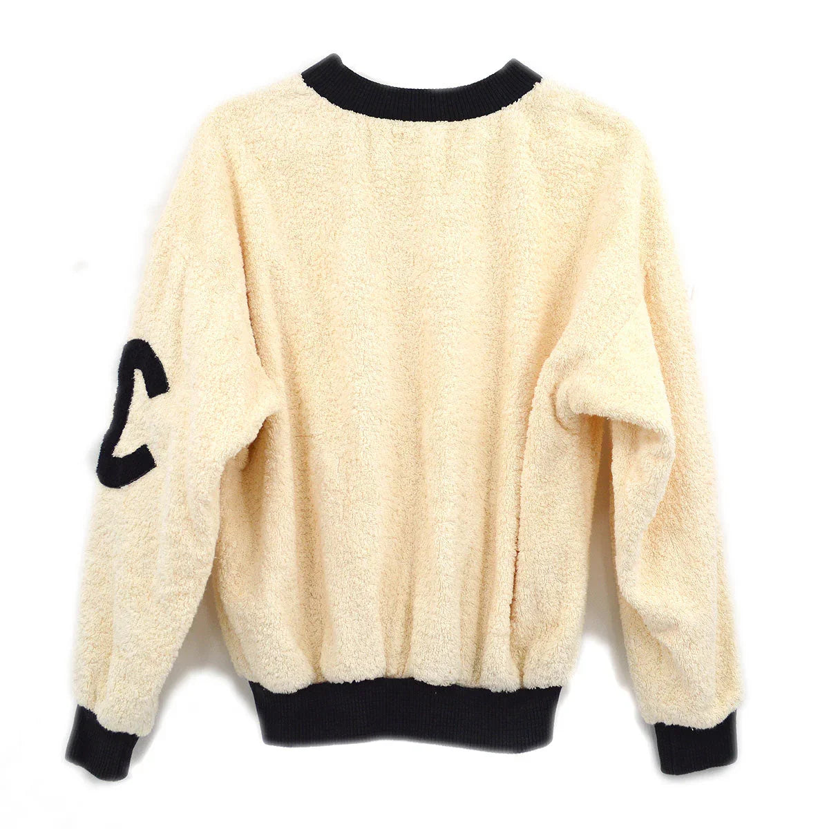 Chanel Cruise 1993 CC crew-neck terry cloth sweatshirt