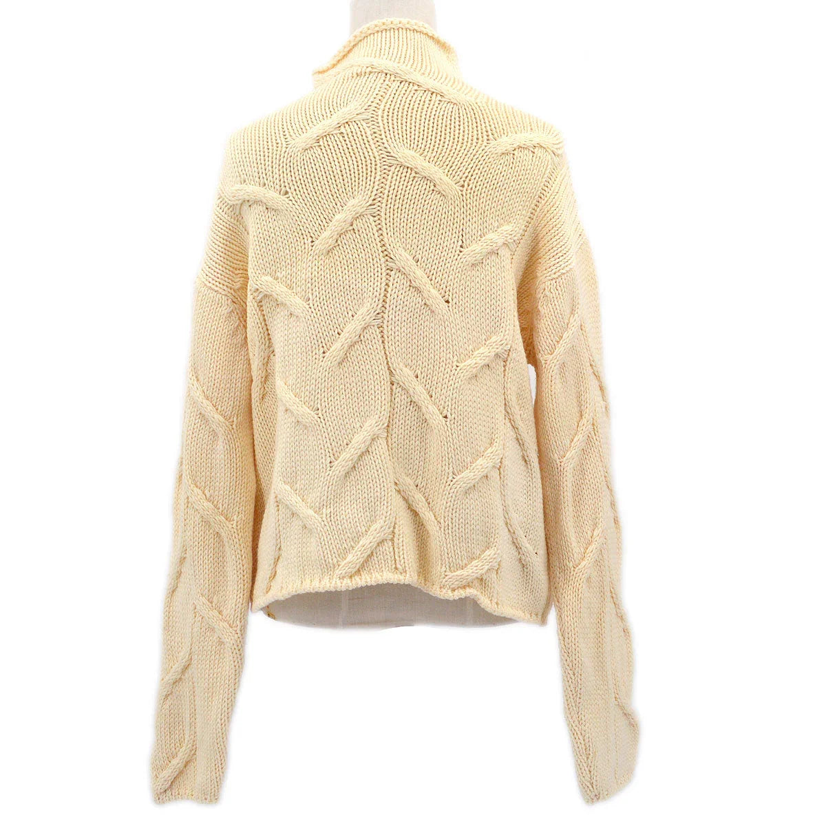 Chanel 1999 Fall fisherman's knit mock-neck jumper #38
