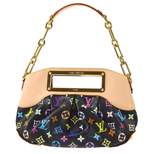 Louis Vuitton Judy GM Monogram Bag Multicolored Black Large