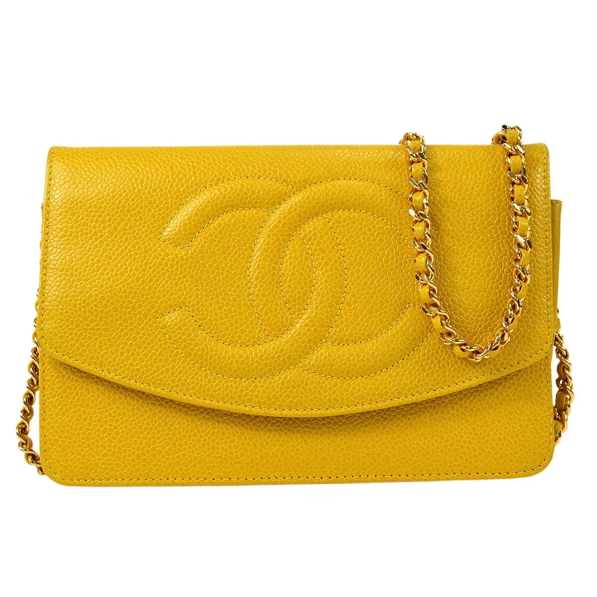 香奈儿(Chanel)1996-1997永恒的WOC黄色鱼子酱