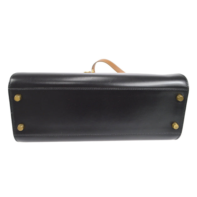 HERMES 1993 KELLY SPORT GM Black Box Calf – AMORE Vintage Tokyo