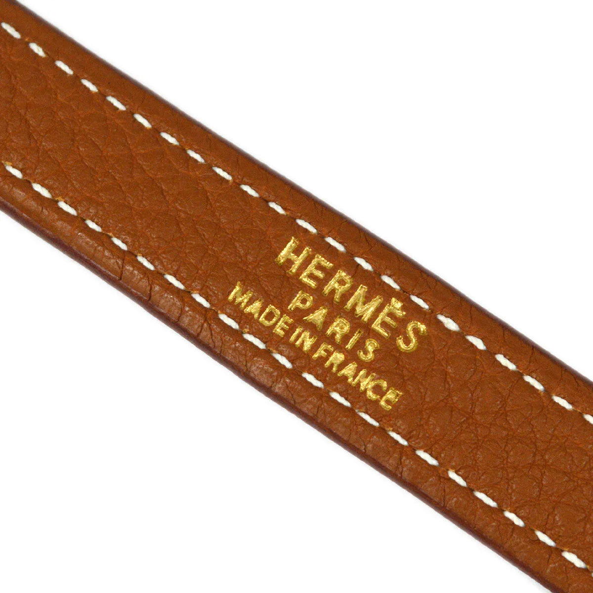 Hermes Shoulder Strap for Kelly Clemence Gold