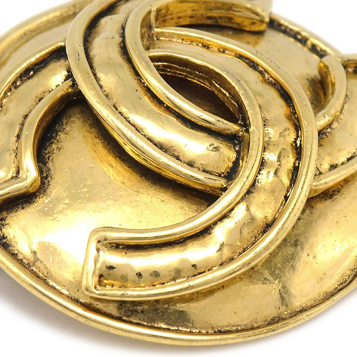 CHANEL 1994 Brooch Pin Corsage Gold 94P