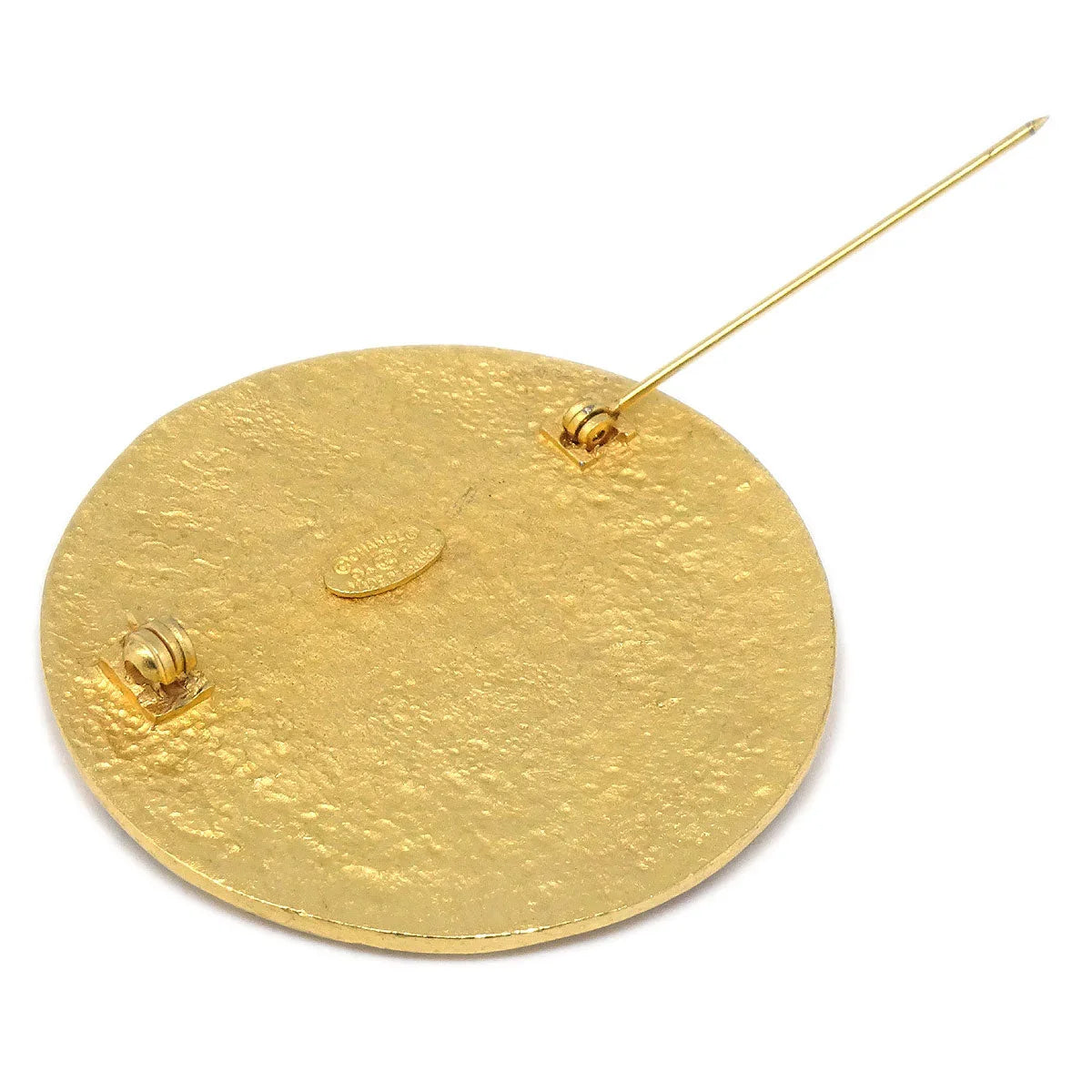 Chanel 1994 Brooch Pin Corsage Gold 94P