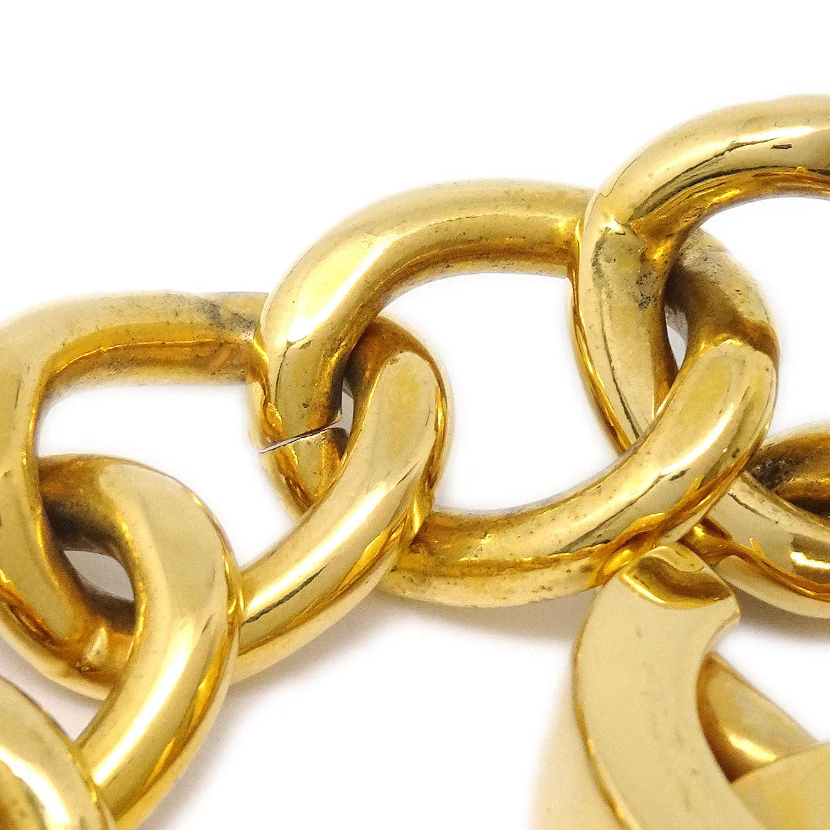 Chanel 1996 Twitlock Gold Chain手镯96p