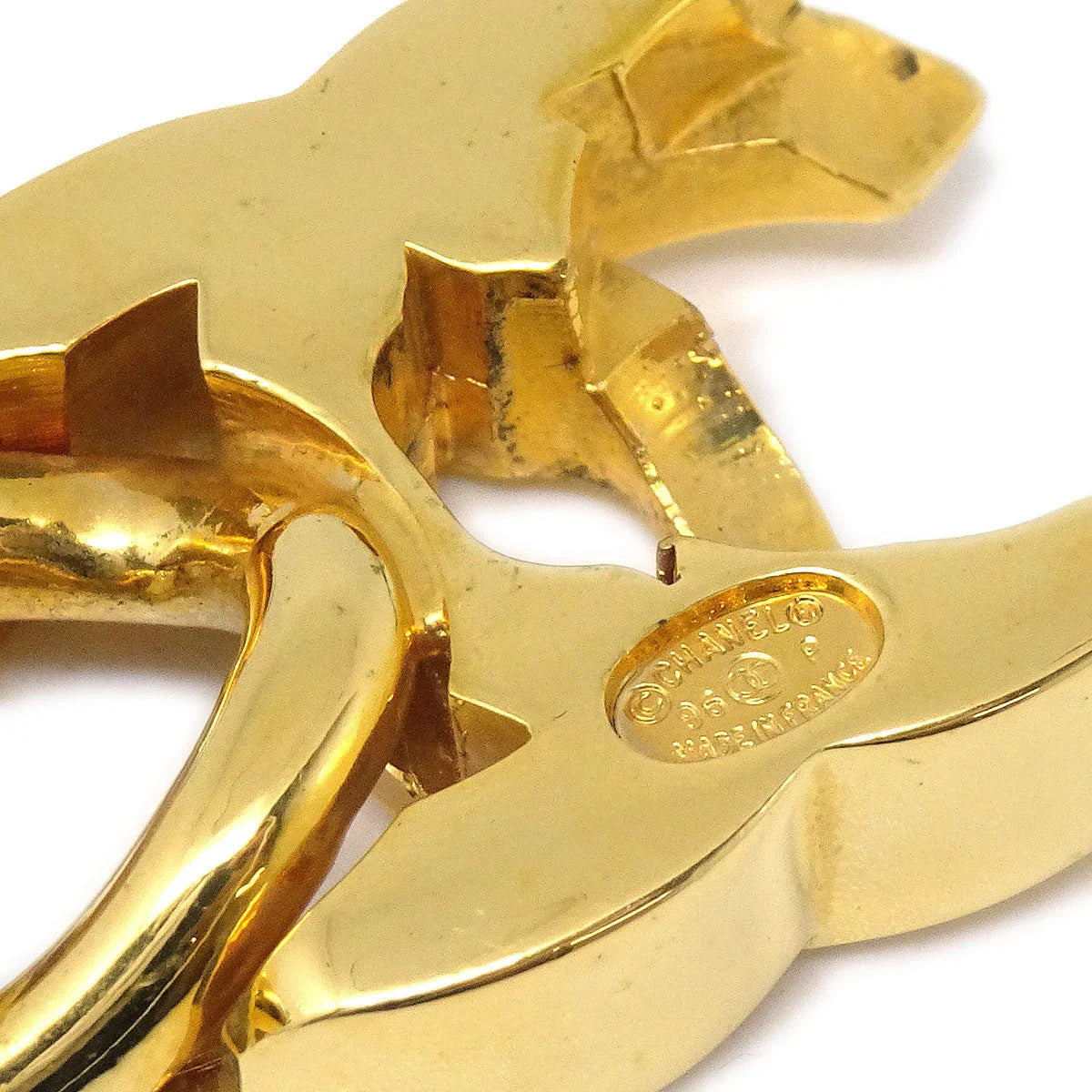 Chanel 1996 Twitlock Gold Chain手镯96p