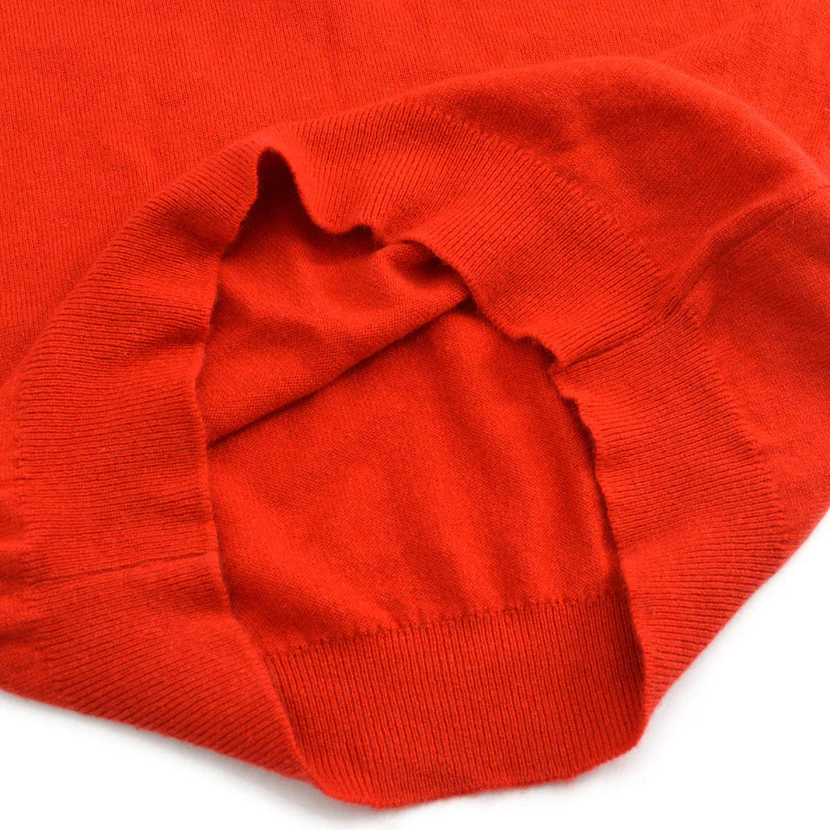 Chanel trimmed neck cashmere T-shirt