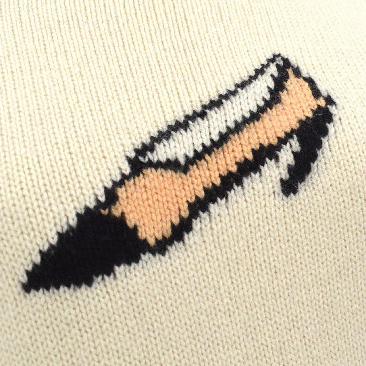 Chanel 1995 Fall shoe-motif cashmere jumper #42