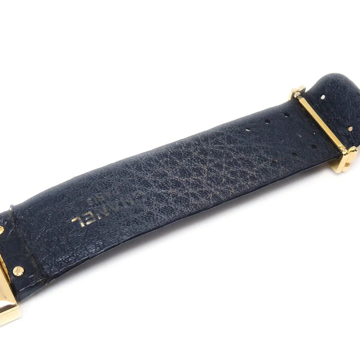 Chanel 1989 Mademoiselle Watch Quartz 18KYG鳄鱼