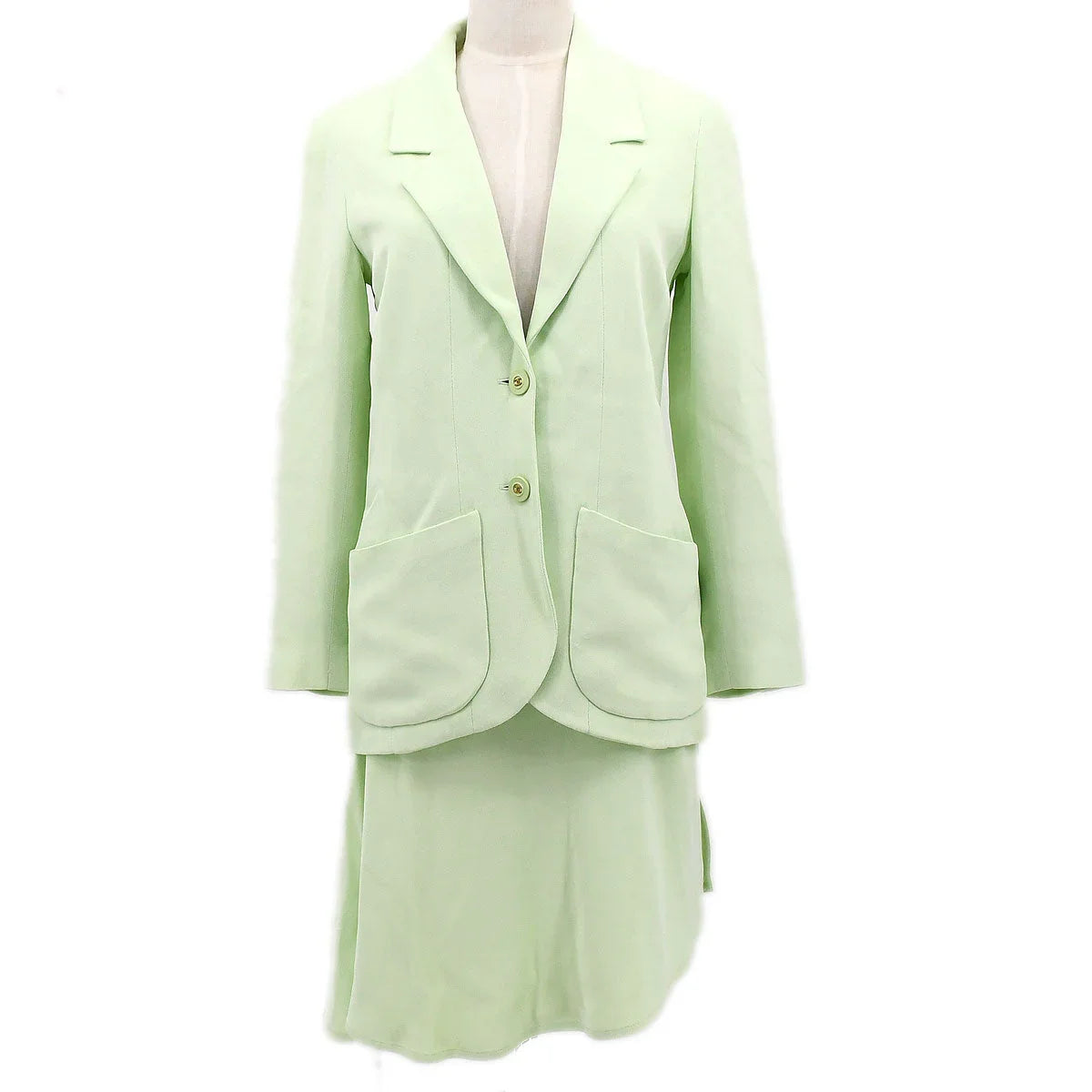 Chanel Spring 1994 single-breasted skirt suit #34