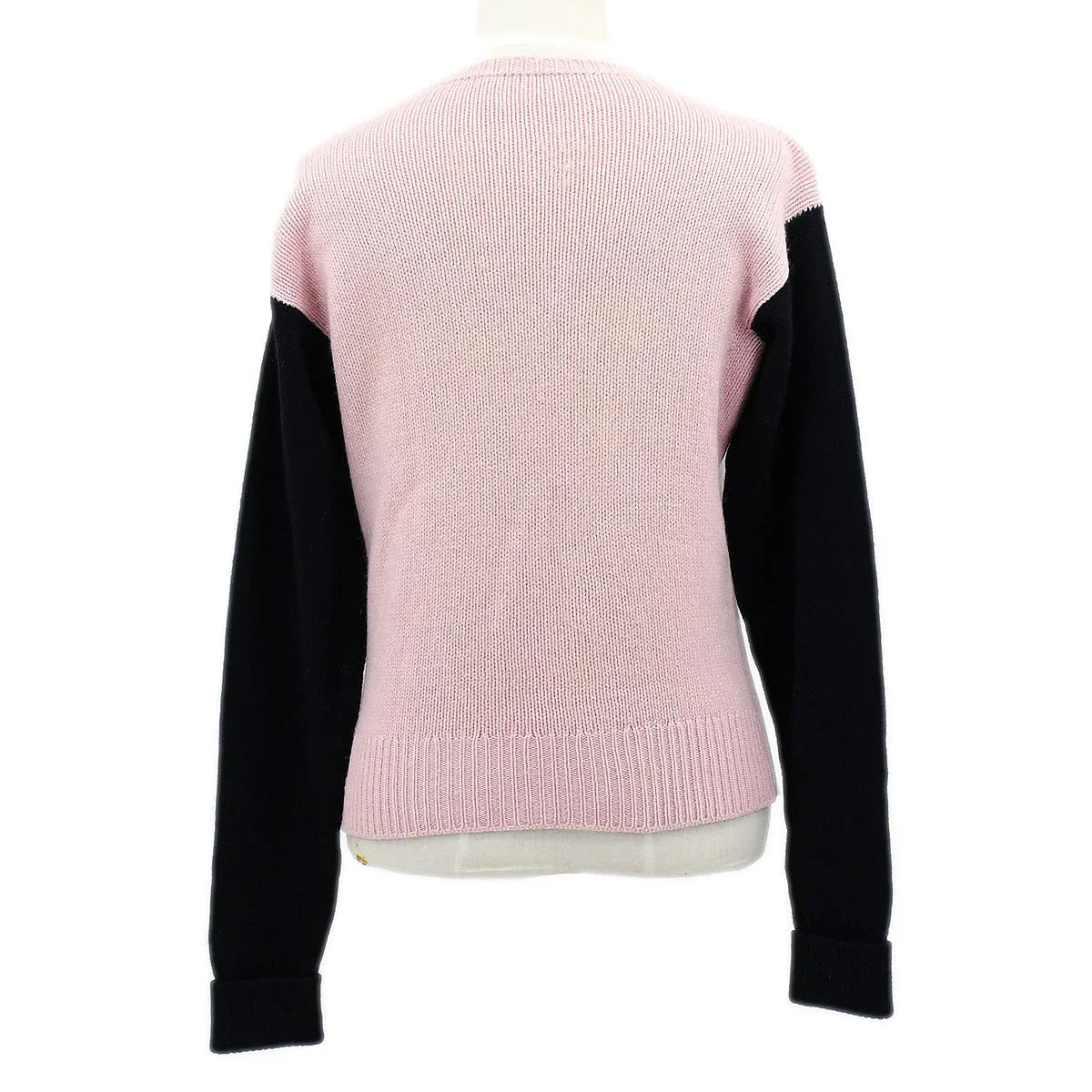 Chanel 1995 Fall shoe-motif cashmere jumper #40