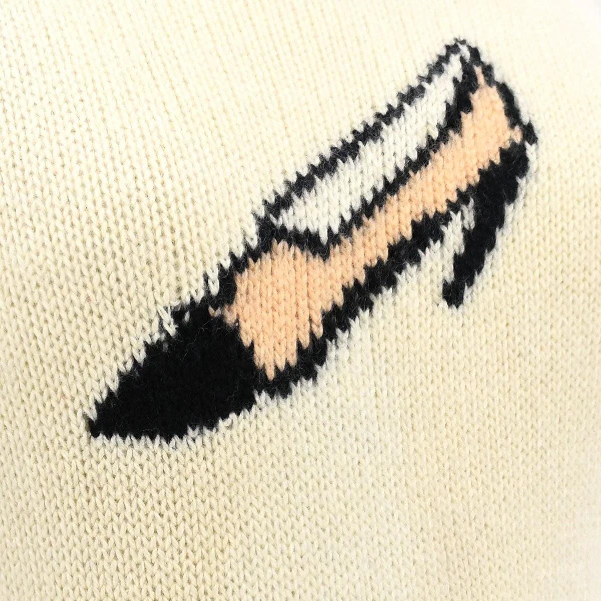 Chanel 1995 Fall shoe-motif cashmere jumper
