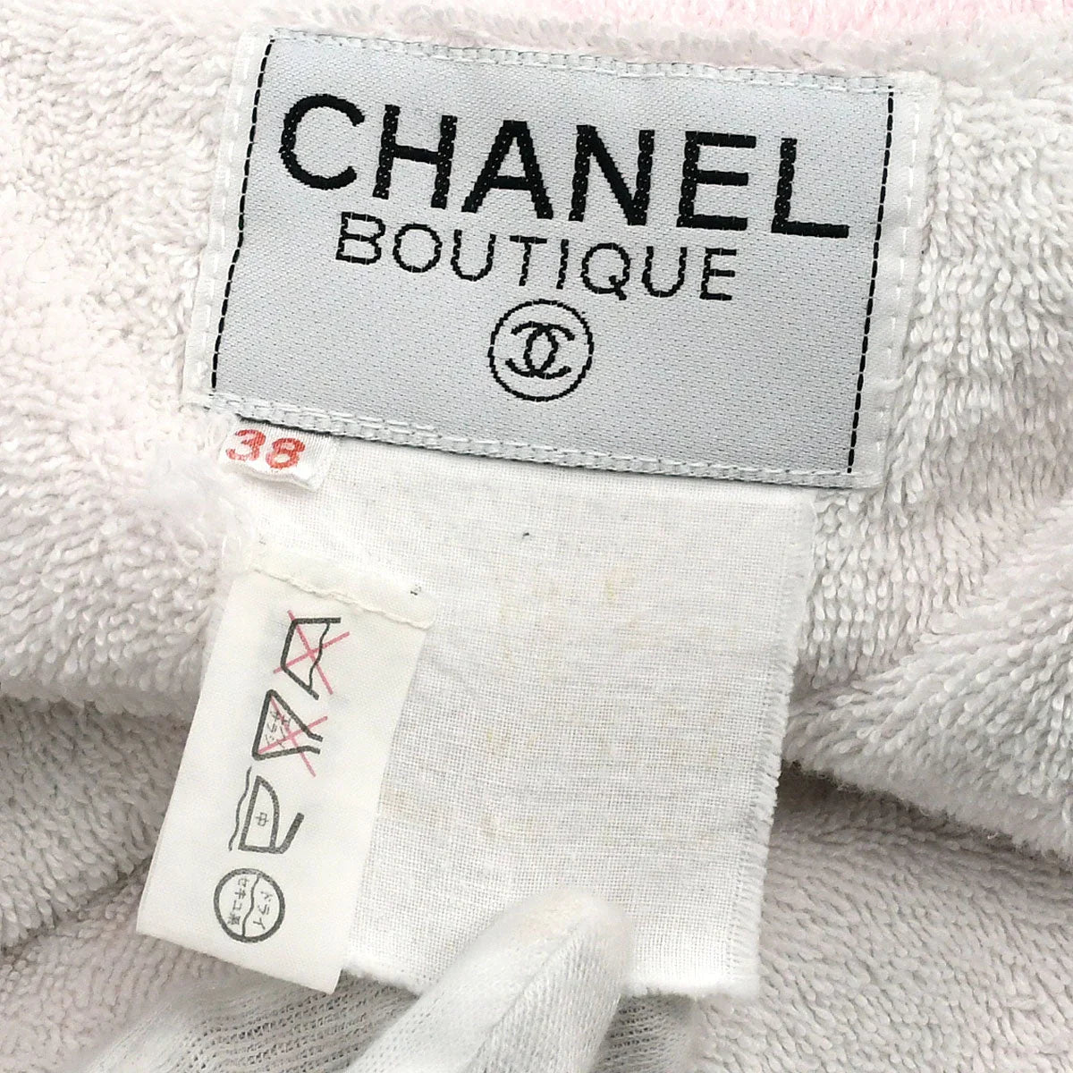 Chanel 1994春季图标TerryCloth夹克#38