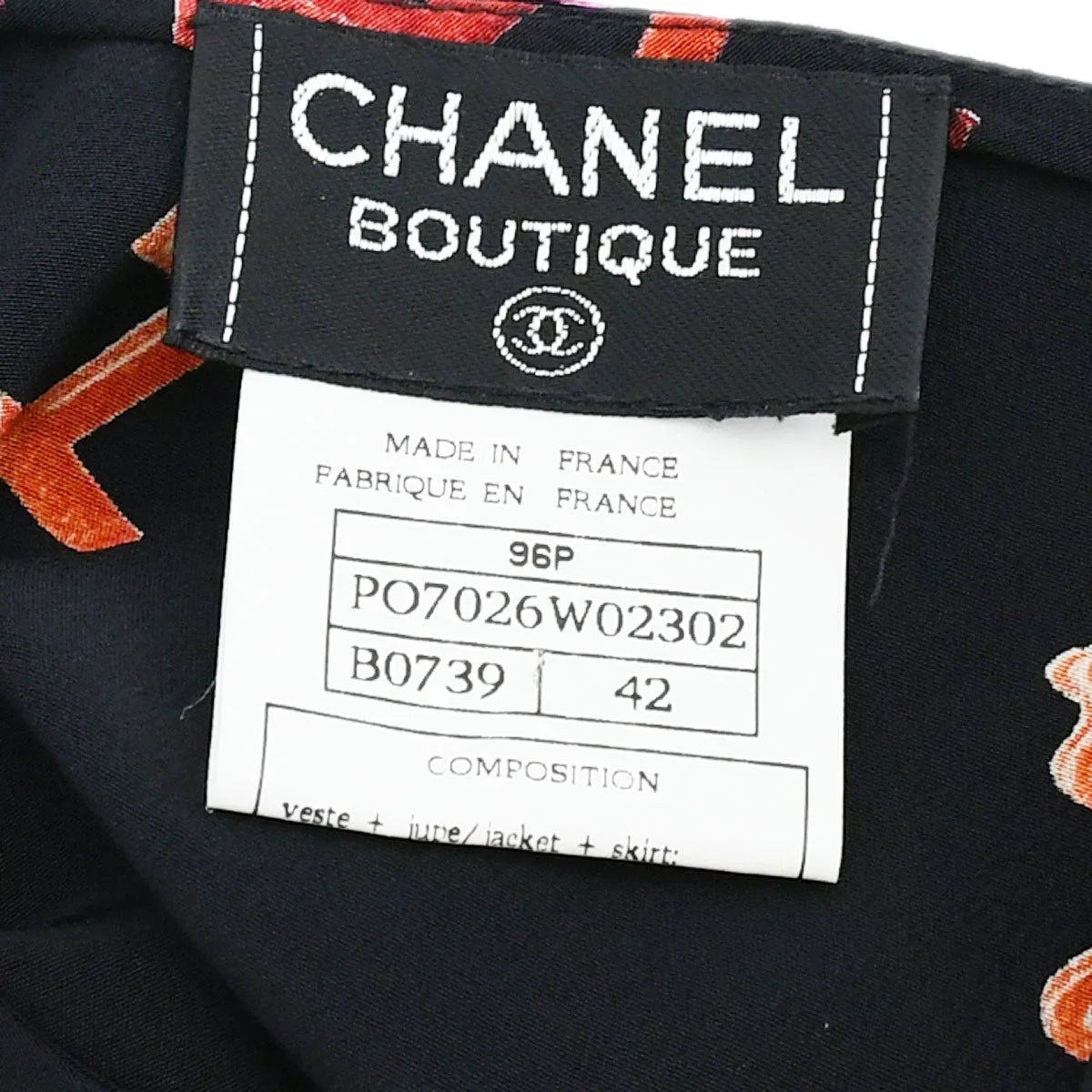 Chanel 1996 Spring Logo Pattern Sleeveless Silk Blouse #42