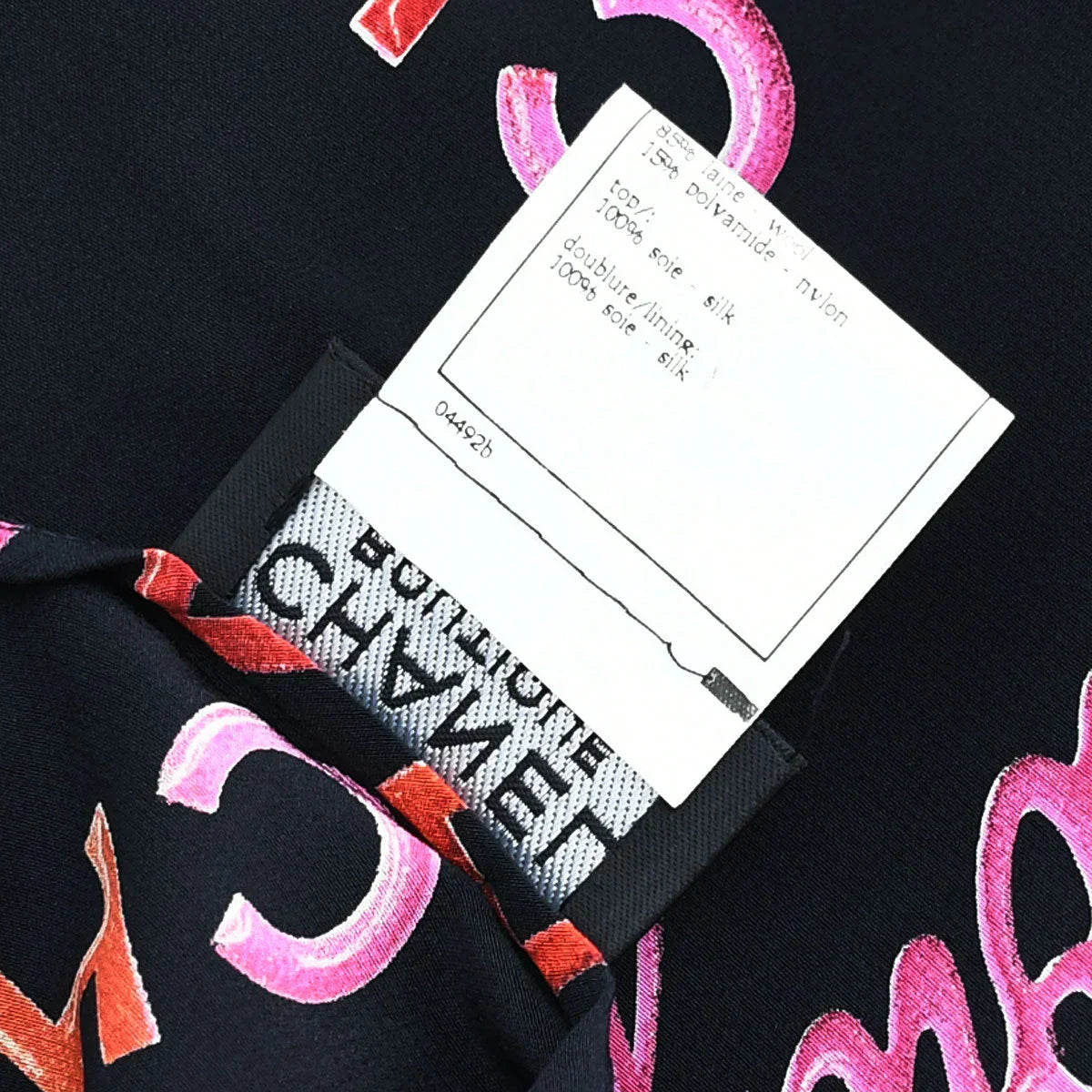 Chanel 1996 Spring Logo Pattern Sleeveless Silk Blouse #42