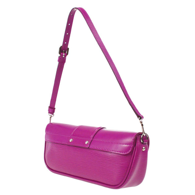 Louis Vuitton 2001 Pont Neuf Handbag Epi Purple Lilac M5205B