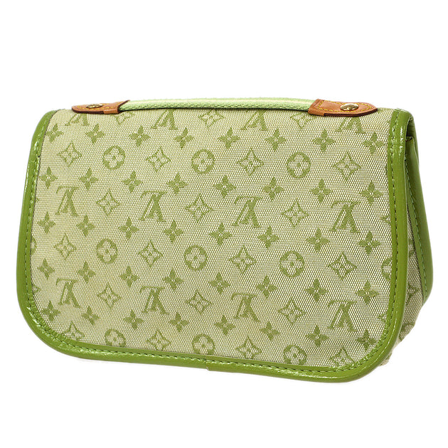 LOUIS VUITTON TROUSSE MARIE KATE HANDBAG MONOGRAM MINI GREEN M92935 MI1003  66626