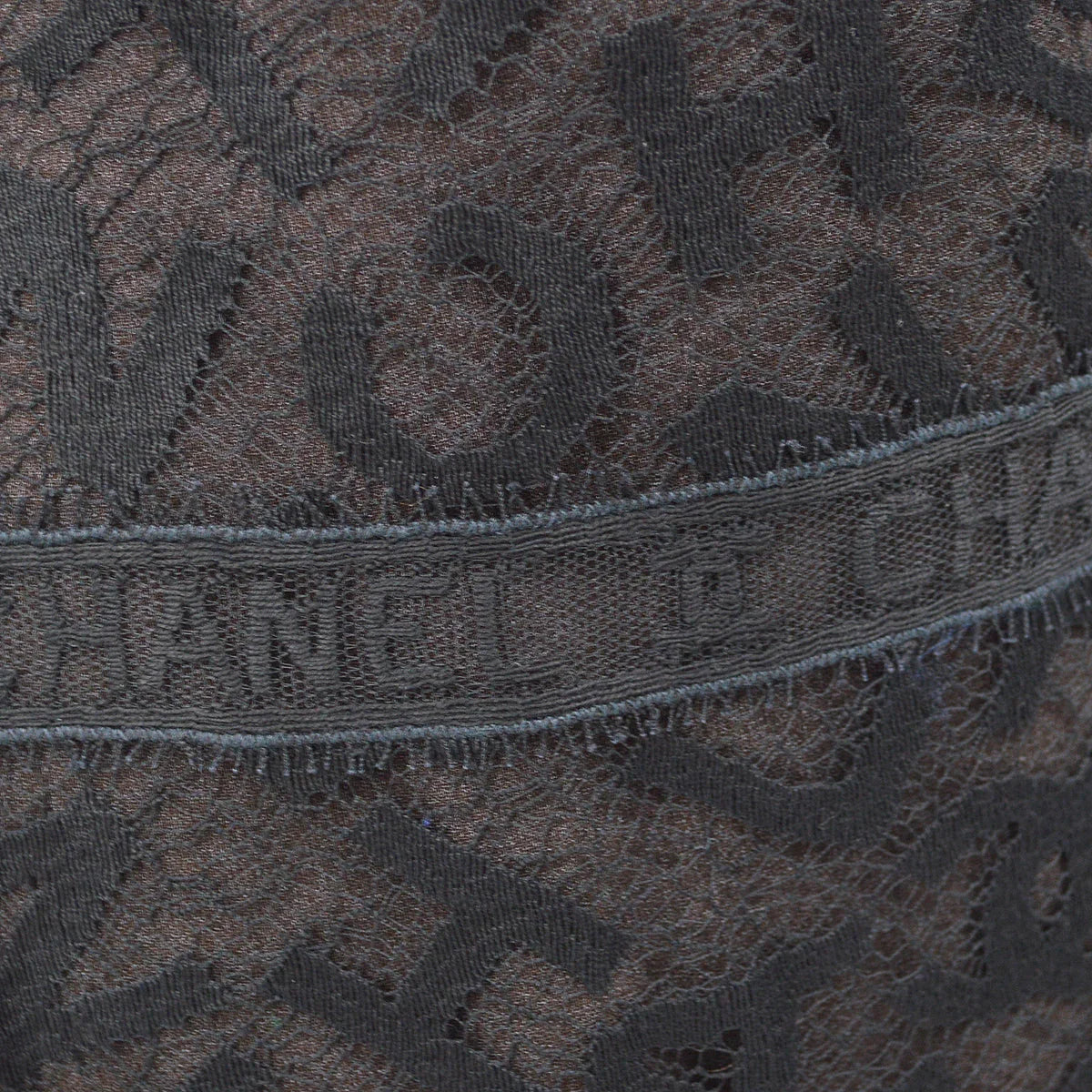 Chanel 1998秋季徽标式蕾丝连衣裙#38