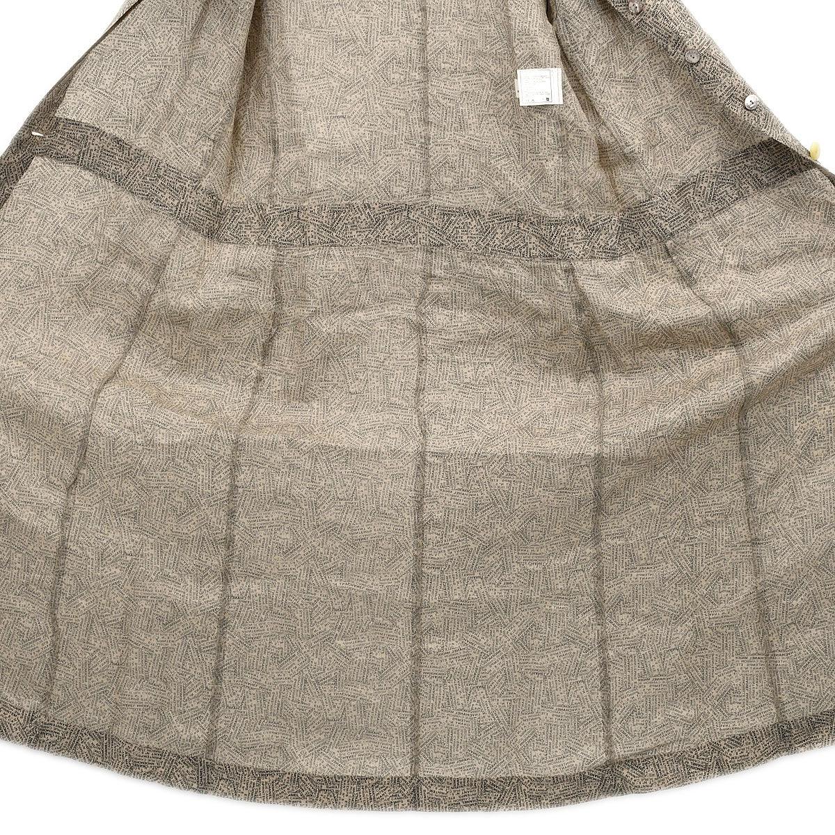 Chanel 1999 Spring Cambon-print shirt dress #42