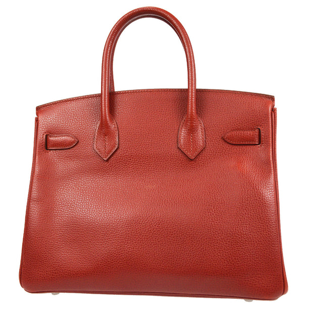 Hermes 2008 Birkin 30 Rouge Garance Vache Liegee – AMORE Vintage Tokyo