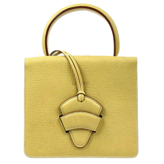 Loewe Barcelona Handbag Yellow – AMORE Vintage Tokyo