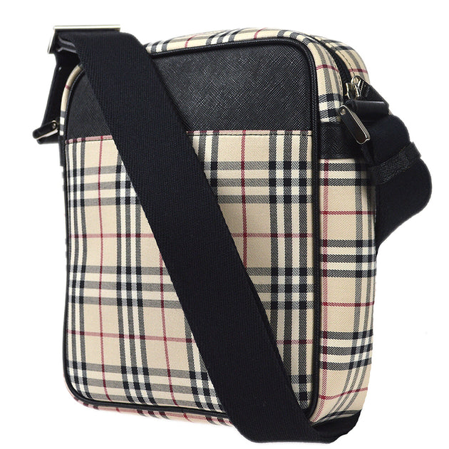 Men's Crossbody Bag In Tartan Motif by Burberry