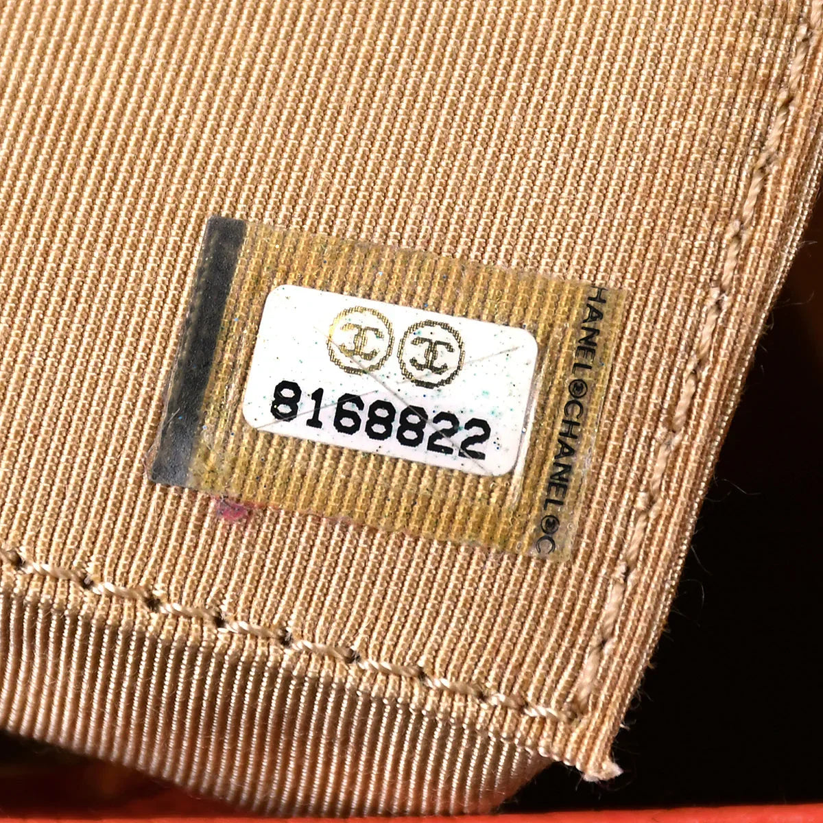 Chanel 2003-2004 Petite Shopping Tote PST Peach Orange Caviar